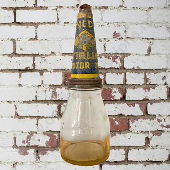 Sterling Oil Bottle