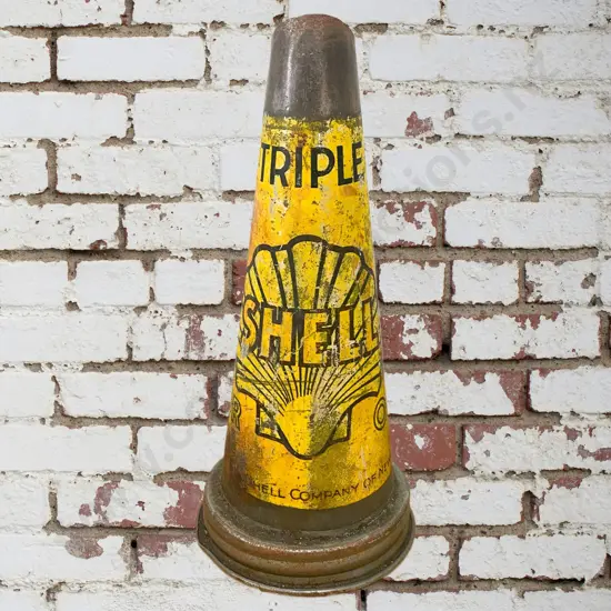 Shell Oil Bottle Top Triple