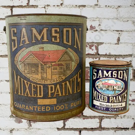 Samson Auckland Tins x 2