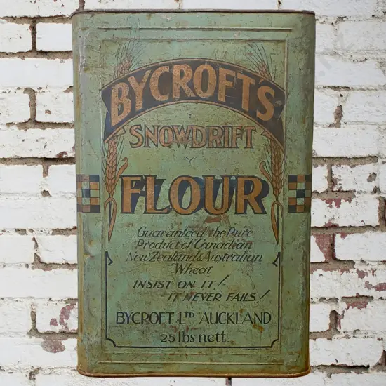 Bycroft's Auckland Flour Tin