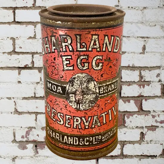 Sharland's Egg Preserver Tin