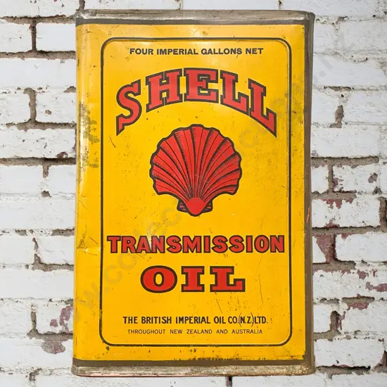 Shell Transmission Oil Tin