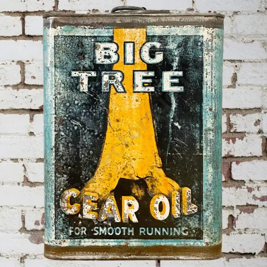 Big Tree Gear Oil Tin