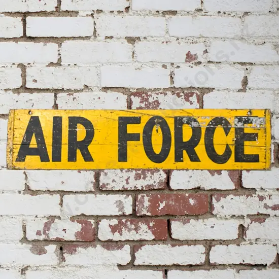 Air Force Wooden Sign