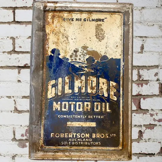 Gilmore Motor Oil Auckland Tin