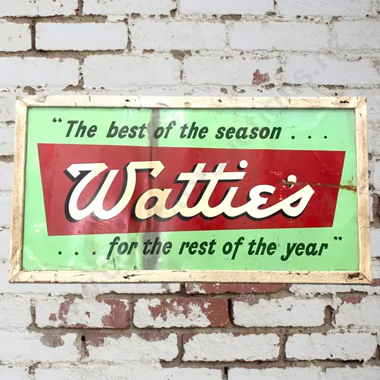 Watties Sign