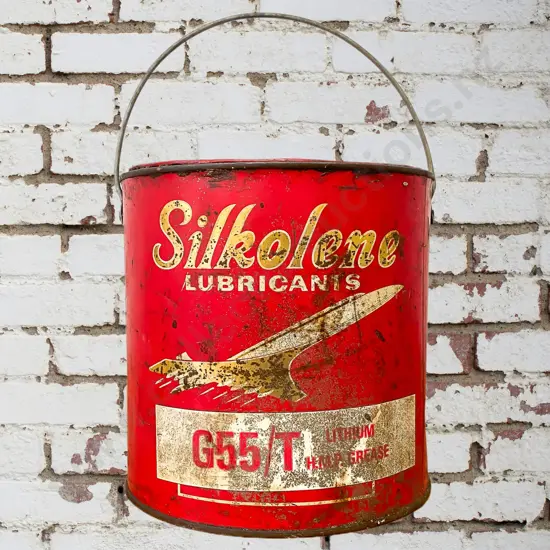 Silkolene Grease Tin Featuring Concorde