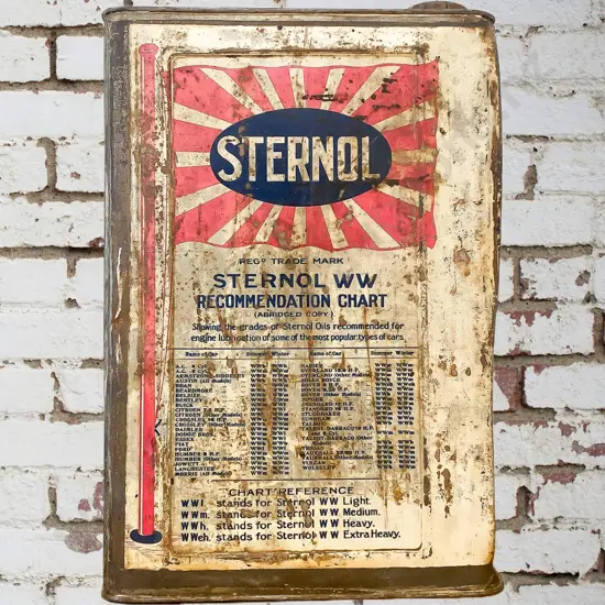 A/F Sternol Oil Tin