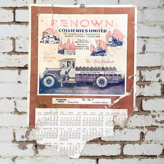 A/F Huntly Coal Calendar