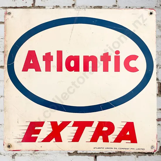 Atlantic Extra Petrol Bowser Sign