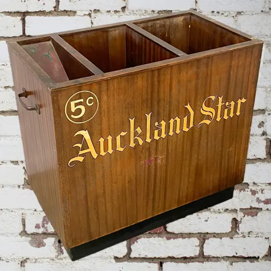Auckland Star Newspaper Box