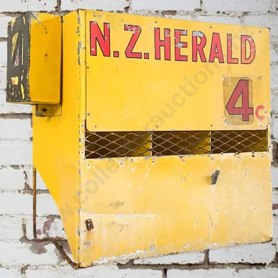 NZ Herald Newspaper Box