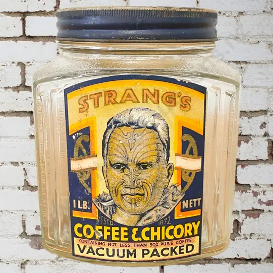 Strang's Coffee Jar