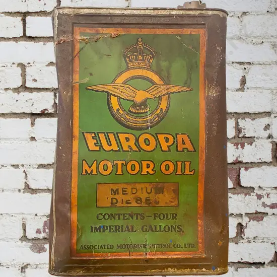 Europa 4 Gallon Air Ministry Tin