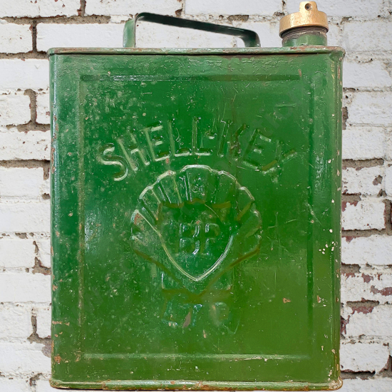 Shellmex BP Runner Board Oil Tin