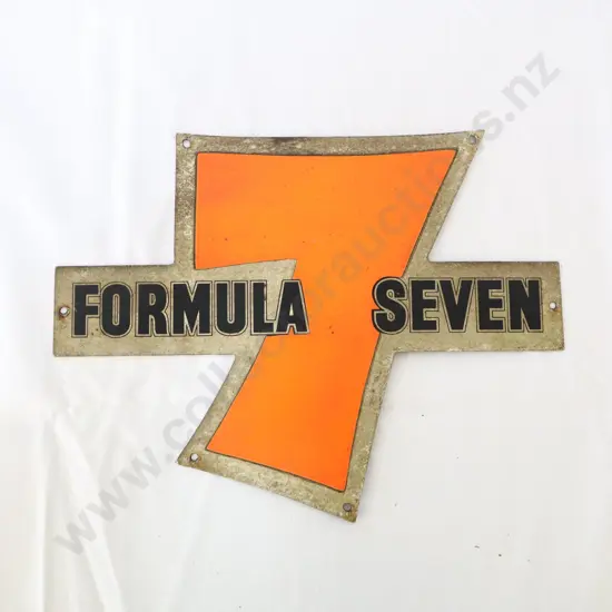 RARE Shell Formula 7 Petrol Bowser Sign