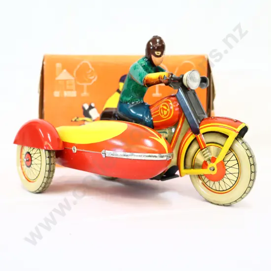 BOXED Russian Motorcycle with sidecar Toy