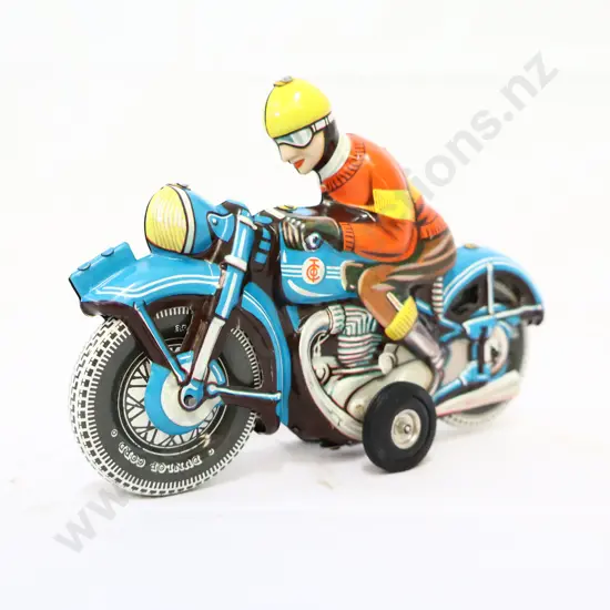 TIPPCO 1958 German friction Drive Motorcycle Toy
