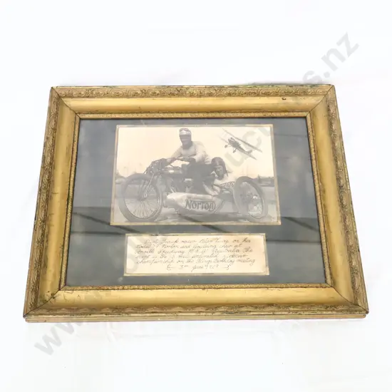 1929 Allen Lewis Dirt Track Racer Framed Print