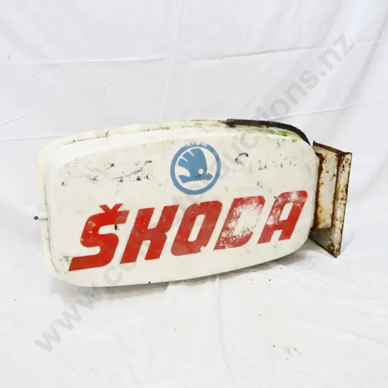 Skoda Lightbox Sign