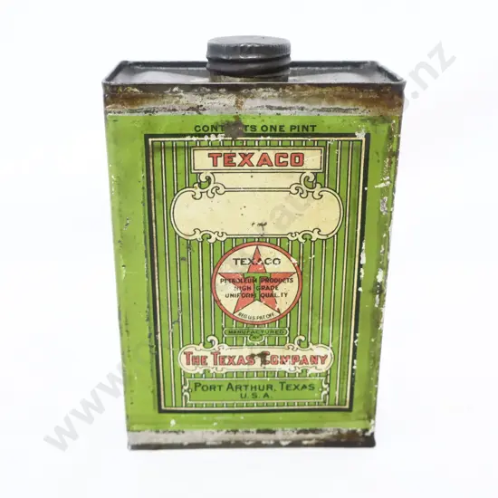 EARLY Texaco Oil Tin