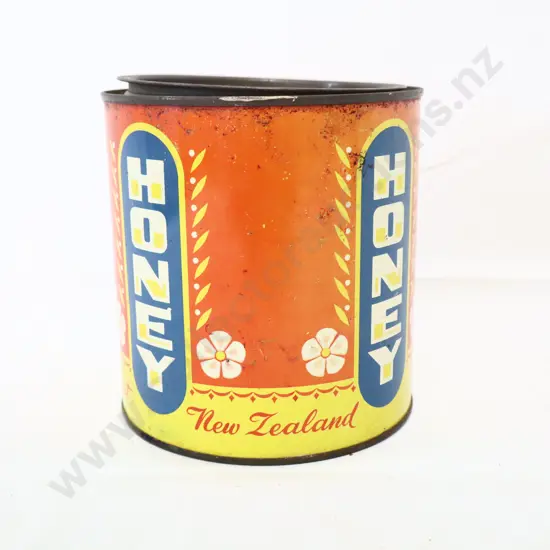 New Zealand Honey Tin