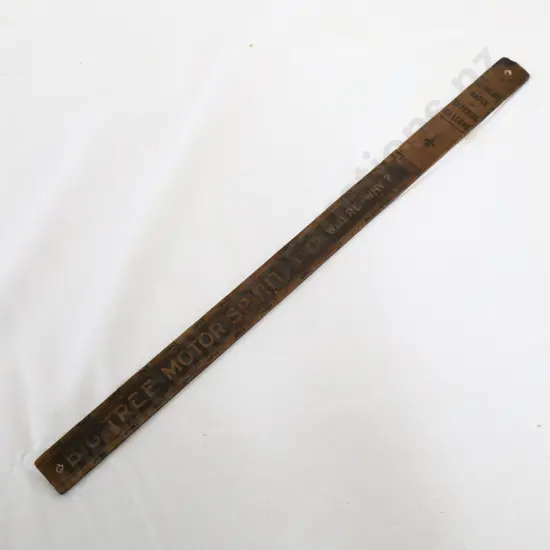 Big Tree Wooden Filler Gauge Ruler 