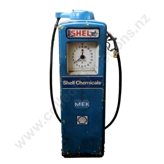 Shell Beckmeter Petrol Bowser - VERY STRAIGHT