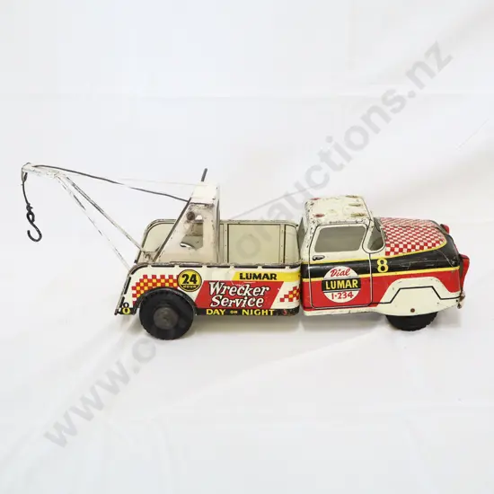 Lumar Night and Day Wrecker Tow Truck Toy