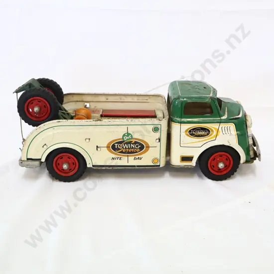 Wyandotte Dot Towing Service Tinplate Tow Truck
