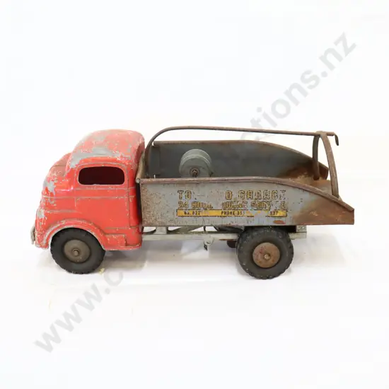 Structo Red Grey Toy Truck