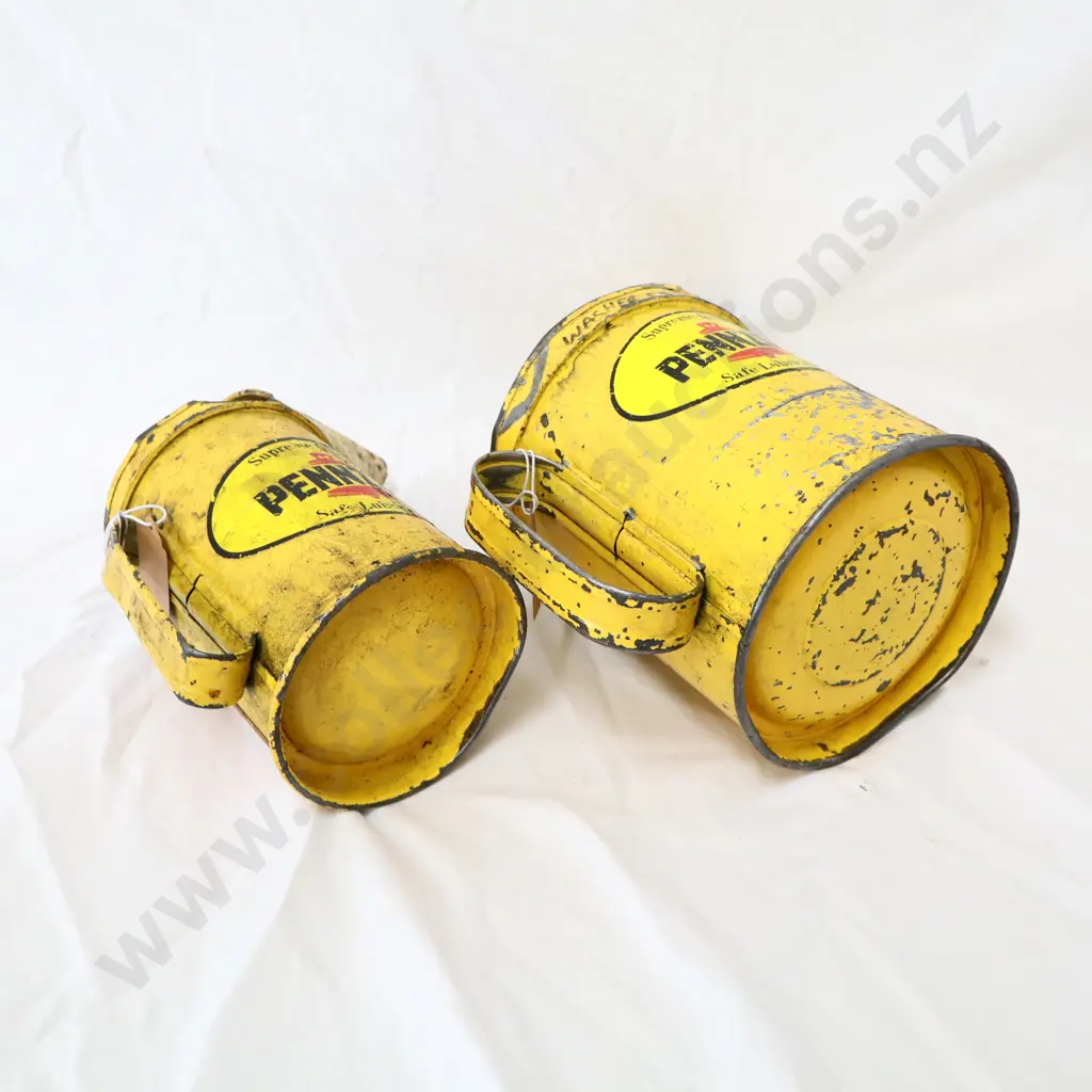 Unusual Pennzoil Oil Dippers x 2 Image 1++