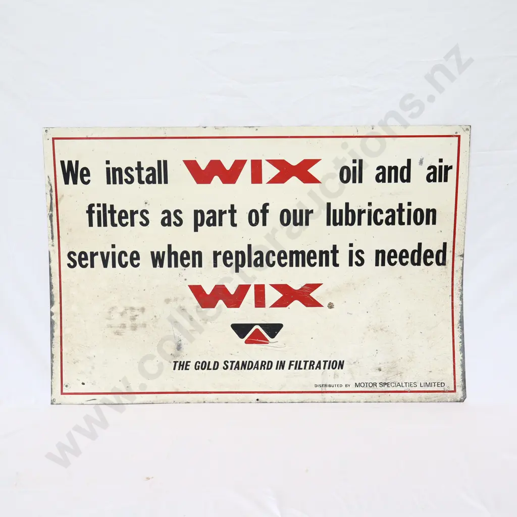 Wix Tin Sign Image 1++