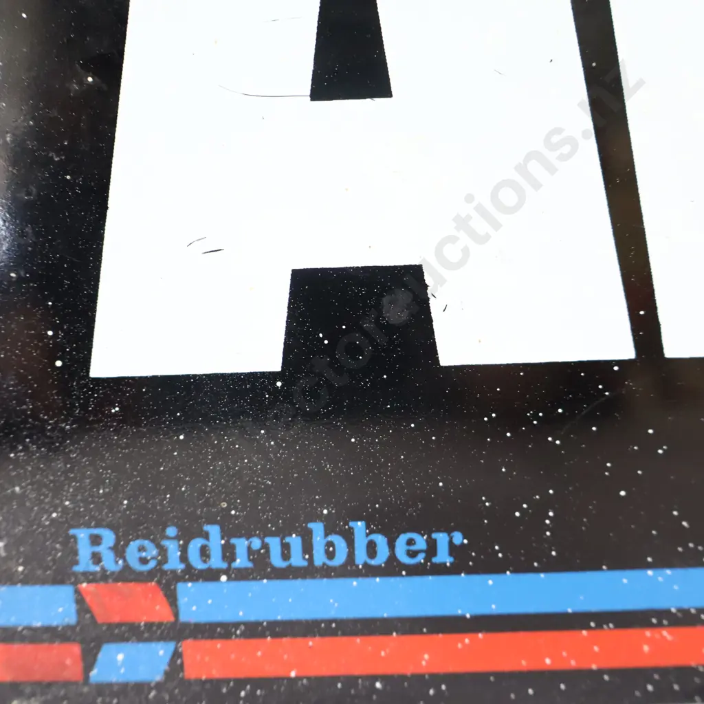 The Award Reidrubber Tin Sign Image 1++