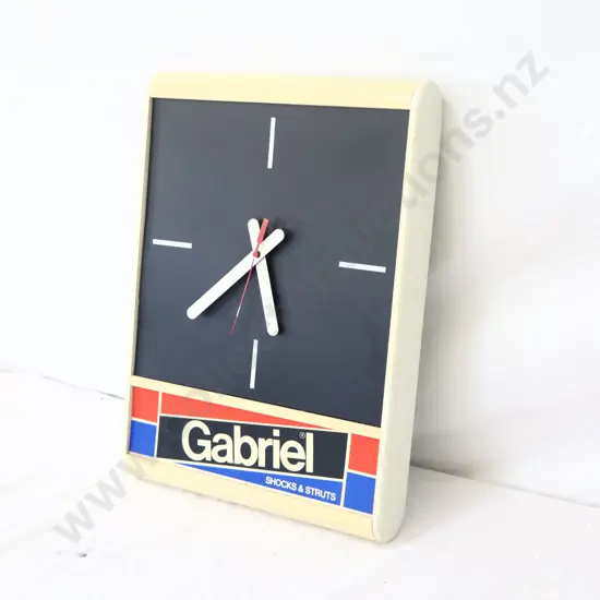 WORKING Vintage Gabriel Struts and Shocks Advertising Clock