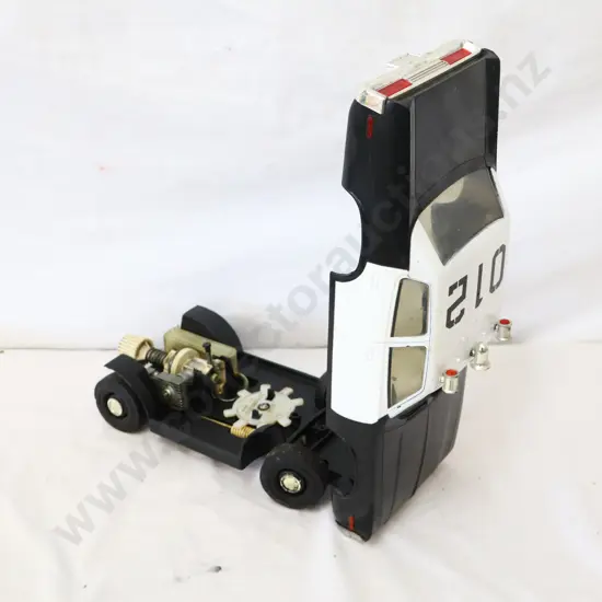Vintage COX Petrol Powered Police Car