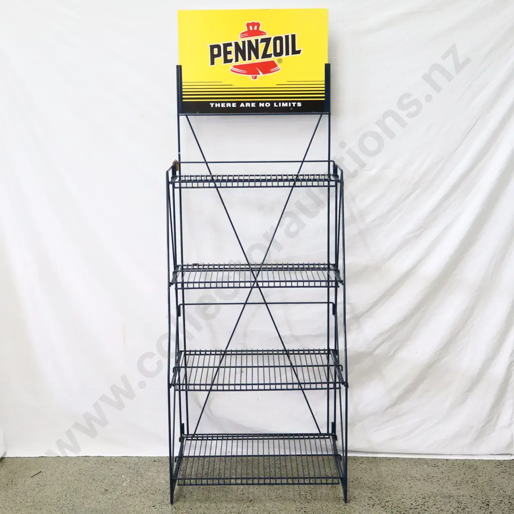 Tall Pennzoil Oil Rack Image 1++