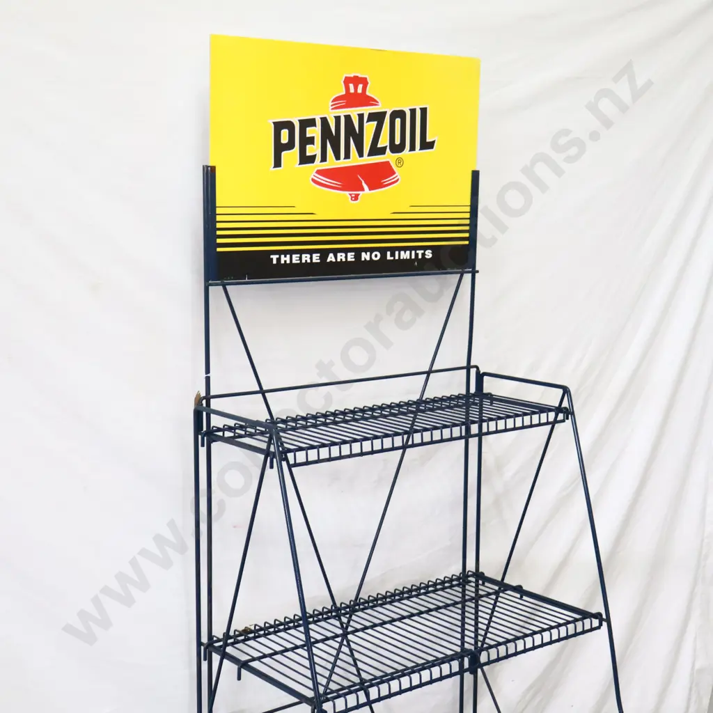 Tall Pennzoil Oil Rack Image 1++