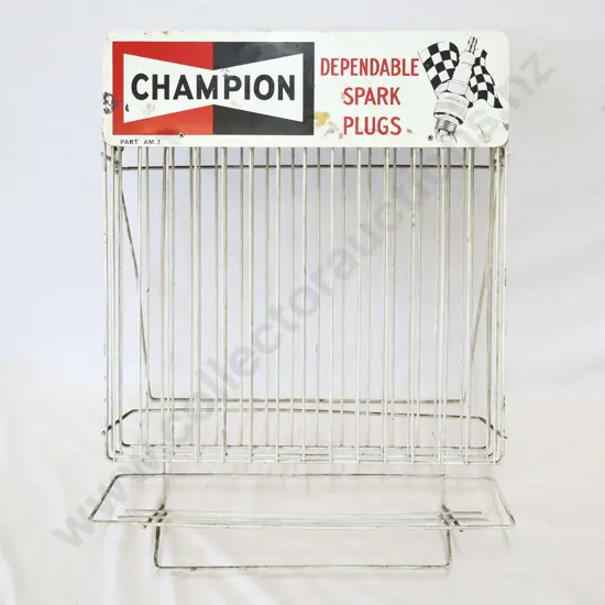 Champion Spark Plug Countertop Display Rack