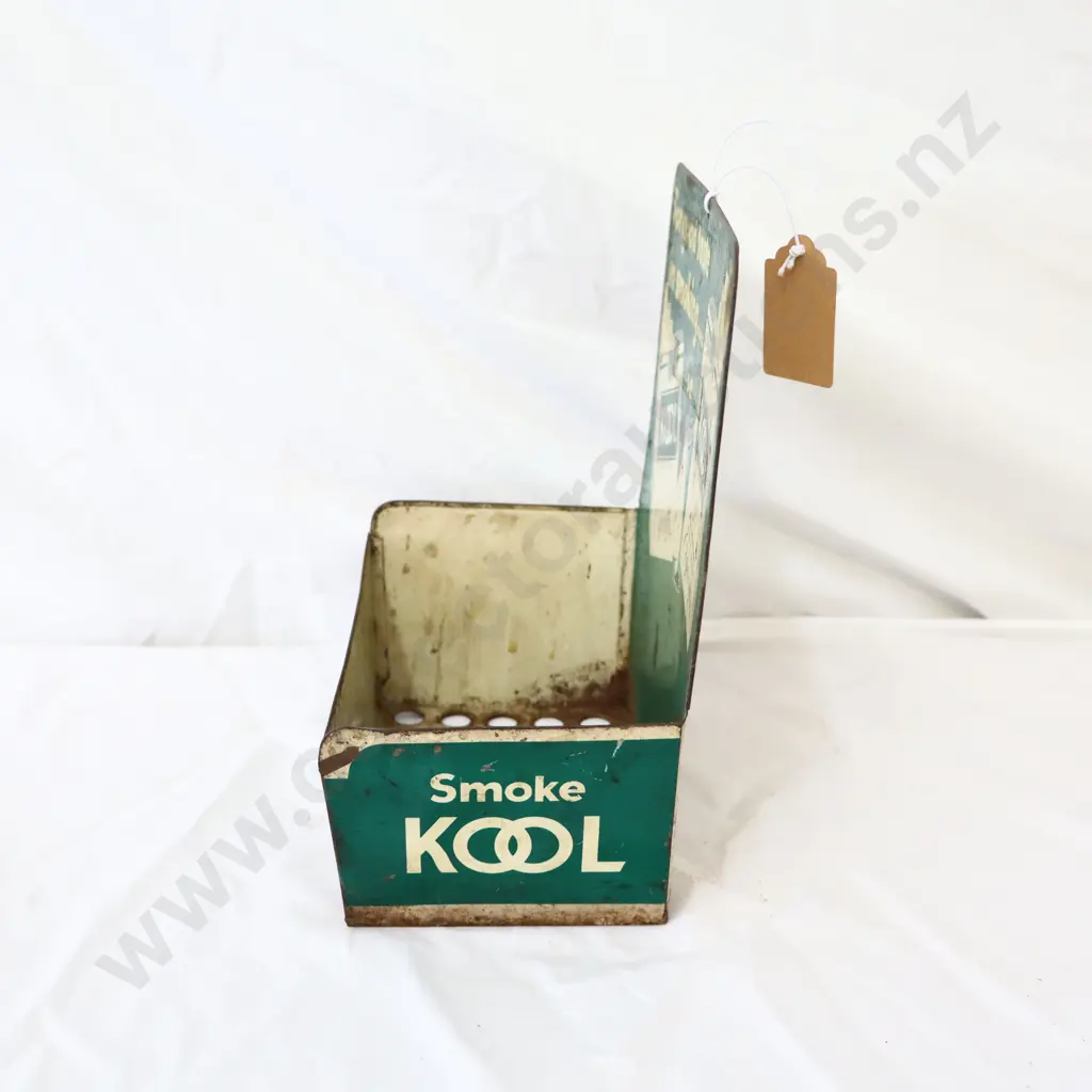Kool Cigarettes Tin Lithographed Ashtray Image 1++