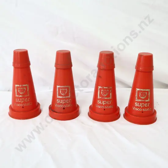BP Super Visco Static Oil Bottle Tops x 4