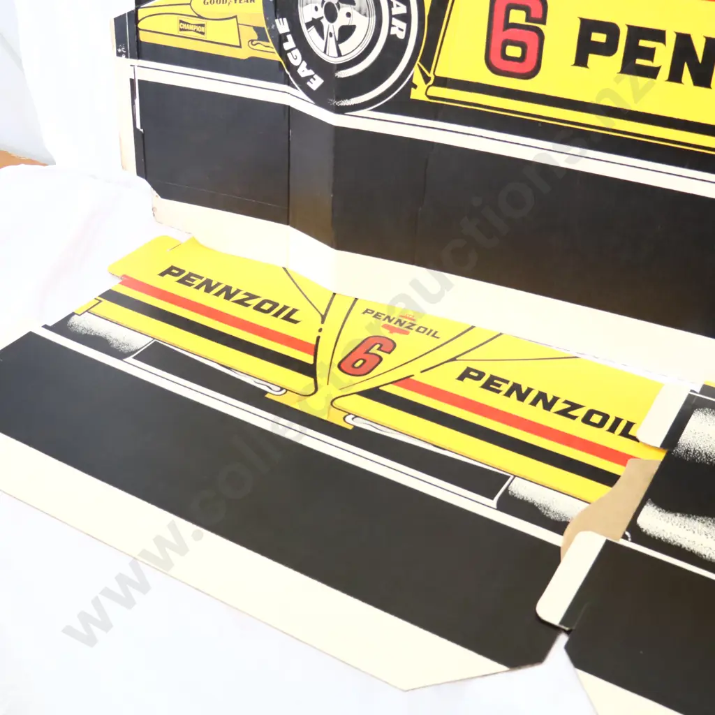 Pennzoil Cardboard Indy Car A/F Image 1++