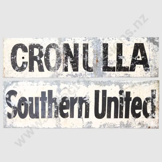 Ex Carlow Park Double Sided Cronulla/Southern United