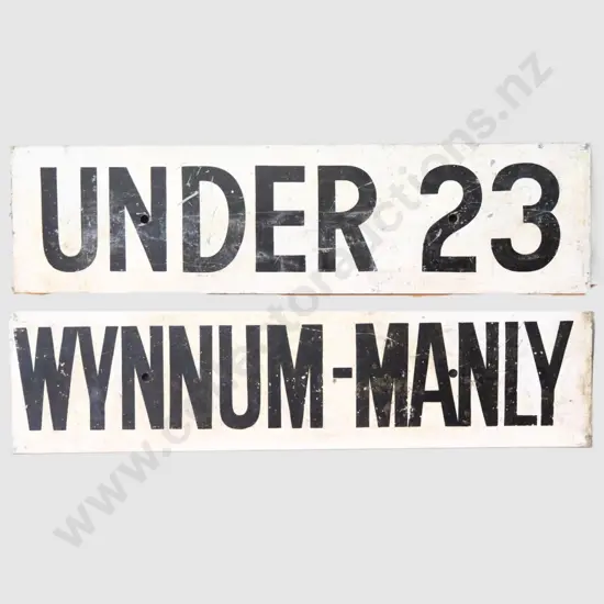 Ex Carlow Park Double Sided Under 23s/Wynnum-Manly