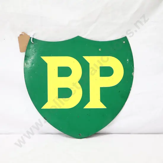 BP Petrol Bowser Shield Sign