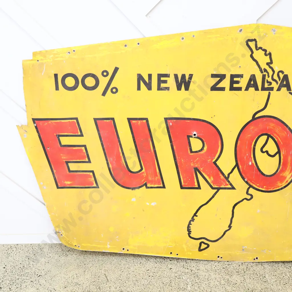 LARGE Europa Double Sided Tin Sign Image 1++