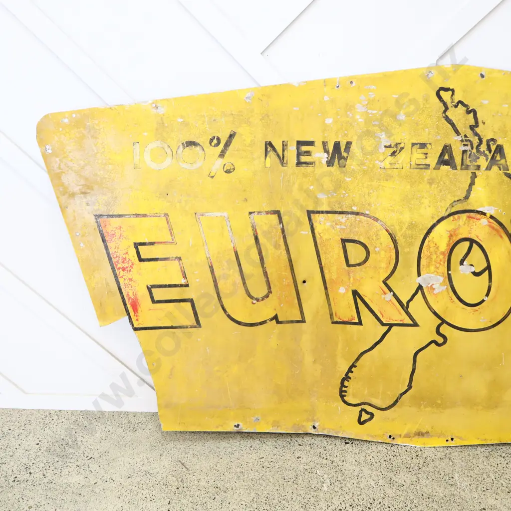LARGE Europa Double Sided Tin Sign Image 1++