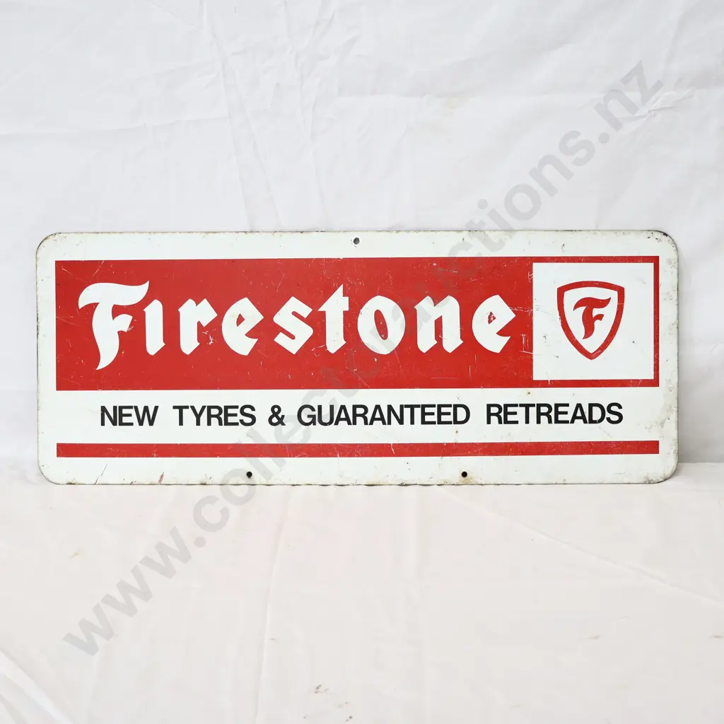 Firestone New Tyres And Guaranteed Retreads Sign Image 1++