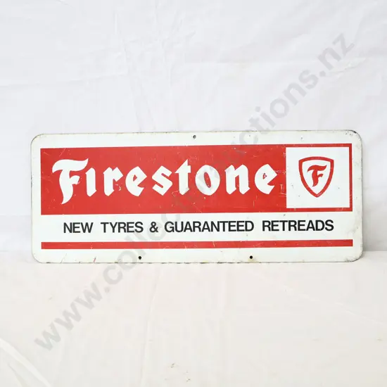 Firestone New Tyres And Guaranteed Retreads Sign