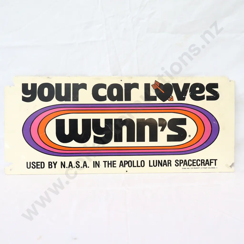 Your Car Loves Wayne Plastic Sign Image 1++